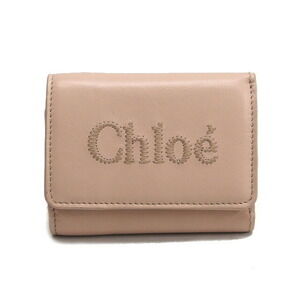 Chlo Chloe Sense Small Trifold Wallet in Calfskin